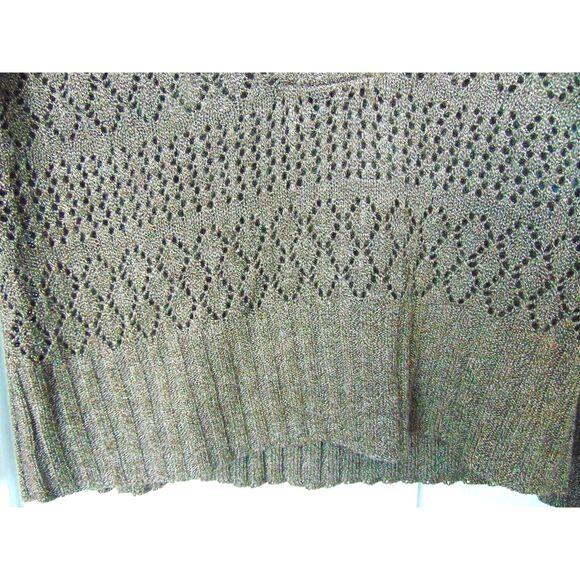 Light Weight Brown Light weight sweater by Axcess Size XL no flaws ramie blend - Picture 2 of 9
